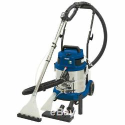 Draper 20L 1500W 230V Wet and Dry Shampoo Vacuum Cleaner Car Valeting Machine