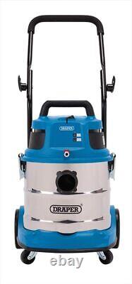 Draper 230V Wet and Dry Shampoo Vacuum Cleaner 20l Home DIY Car Carpet Work