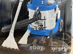 Draper 75442 20L 1500W Wet and Dry Vacuum Cleaner Blue