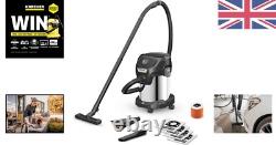 Effortless KWD 3 Anniversary Wet & Dry Vacuum Cleaner 17L, 1000W Suction Power