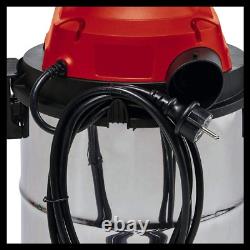 Einhell 2342167 TC-VC 1820 S Wet and Dry Vacuum Cleaner 1250W, 20L Stainless S