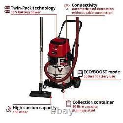 Einhell Cordless Vacuum Cleaner 30L Wet And Dry 36V TP-VC 36/30 S Auto BODY ONLY