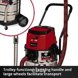 Einhell Cordless Vacuum Cleaner 30L Wet And Dry 36V TP-VC 36/30 S Auto BODY ONLY