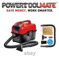 Einhell Cordless Vacuum Cleaner Wet And Dry TE-VC 18/10 Li-Solo BODYONLY 2347160