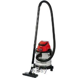 Einhell Cordless Wet & Dry Vacuum Cleaner 18V Power X-Change Rechargeable Vac