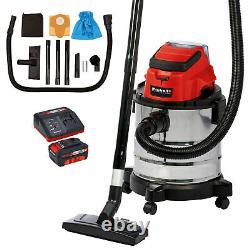 Einhell TC-VC 18/20 LI S KIT 18v Cordless 20L Wet & Dry Vacuum Cleaner Car Home