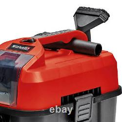 Einhell TE-VC 18/10 Li 18v Cordless Mini Wet and Dry Vacuum Cleaner 10L 2 x 4ah