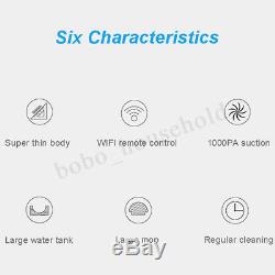 Electric Robot Pet Vacuum Cleaner Automatic Multi-Surface Cleaner HEPA Wet + Dry