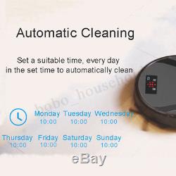 Electric Robot Pet Vacuum Cleaner Automatic Multi-Surface Cleaner HEPA Wet + Dry