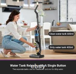 Eureka NEW400 Wet and Dry Vacuum Cleaner Cordless Electric Mop Black