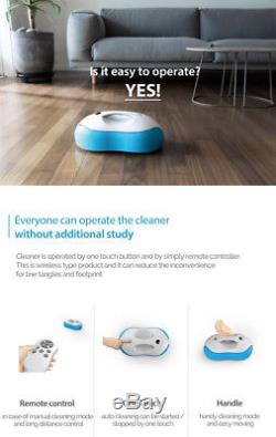 Everybot RS500 Robot Floor Mopping Cleaner Wet & Dry Cleaner 220V Dual Spinning