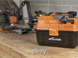 Evolution 18V Wet/Dry Vacuum Cleaner Bare Unit 099-0001 R11VAC-Li