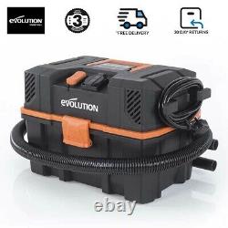 Evolution R15VAC 1000w Wet & Dry Workshop Vac With 1700w Remote Power Take-off