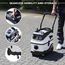 Excel 30L Dust Extractor Wet & Dry Vacuum Cleaner Water Dirt Blower HEPA 240V
