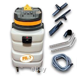 Filo Commercial & Industrial Vacuum Cleaner 90L Wet/Dry 3600W Plastic Tank