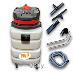 Filo Commercial & Industrial Vacuum Cleaner 90L Wet/Dry 3600W Plastic Tank