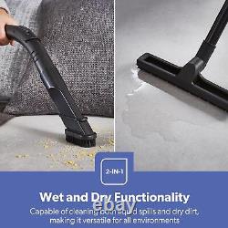 GEEPAS 1400W Vacuum Cleaner Wet and Dry Bagless 20L Cylinder Powerful Cleaning