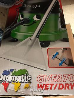 George Numatic Carpet Cleaner Vacuum Hoover GVE370 Dry Wet Complete Cleaning Set