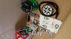 George Wet and Dry Cylinder Vacuum Cleaner Green