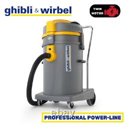 Ghibli & Wirbel Power WD 80.2 P Wet & Dry Professional Vacuum Cleaner 80-Litre
