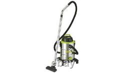 Guild 30L Steel Drum Wet and Dry Vacuum Cleaner Hoover 1500W GWD30