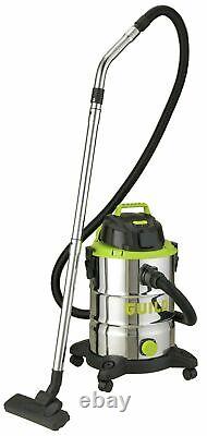 Guild 30L Wet & Dry Canister Vacuum Cleaner With Power Take Off 1500W