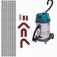 Gutter Cleaning Kit with Extension Poles & 3000W Wet Dry Vacuum Cleaner