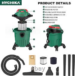 HYCHIKA 1000W Wet Dry Vacuum Cleaner, Container Volume12L, 3 In 1 Vacuum with &