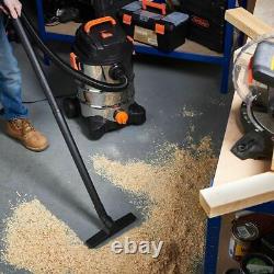 Heavy Duty Wet And Dry Vacuum Cleaner Vac Floor Bagless Powerful Blowing Debris