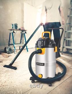 Heavy Duty Wet Dry Vacuum Cleaner 1500W 40L Capacity, Powerful Cleaning