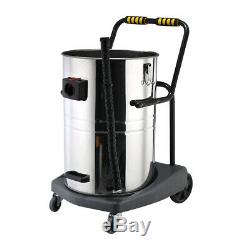 Heavy Duty Wet and Dry Vacuum Cleaner Water Dirt Blower Vac HEPA 80L 36KW