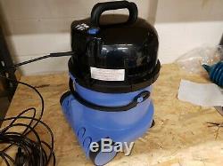 Henry Charles Wet and Dry Vacuum Cleaner, 15 Litre, 1060 W, Blue