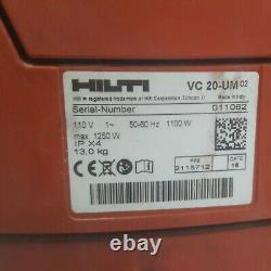Hilti VC20-UM 110v Wet & Dry Vacuum Dust Extractor Vac Hoover Cleaner (1)