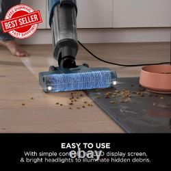 HydroVac Vacuum Mop Cleaner Corded Antimicrobial Hard Floor Wet Dry Self Clean