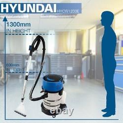 Hyundai 1200W 2-in-1 Wet & Dry Vacuum and Upholstery and Carpet Cleaner