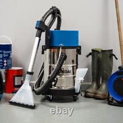 Hyundai 1200W 2-in-1 Wet & Dry Vacuum and Upholstery and Carpet Cleaner