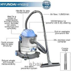 Hyundai 1200W 3 IN 1 Wet and Dry Vacuum Cleaner HYVI2512