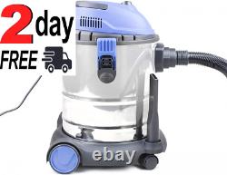 Hyundai 1200W 3-In-1 Wet and Dry Vacuum Cleaner, 3 Year Warranty 25 Litre