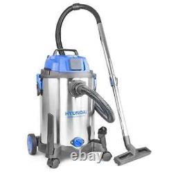 Hyundai HYVI3014 1400W 3 IN 1 Wet & Dry Electric Vacuum Cleaner Silver
