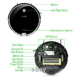 ILIFE A6 Smart Robotic Vacuum Cleaner Dry Wet Floor Sweeping Cleaning Machine US