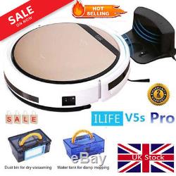 ILIFE V5S Pro Smart Cleaning Robot Auto Robotic Vacuum Dry Wet Sweeping Cleaner