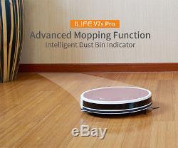 ILIFE V7S PRO Smart Robot Vacuum Cleaner Wet Dry Sweeping 500ml Water Tank
