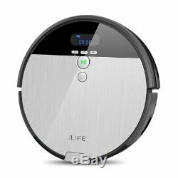 ILIFE V8S Robotic Mop Vacuum Cleaner LCD i-Move Navigation Dry Wet Hair Cleaning