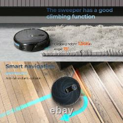 INLIFE Robot Vacuum Cleaner 2000Pa 2 in 1 Dry Wet Mopping Auto Robot APP SUPPORT