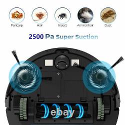 INLIFE Robot Vacuum Cleaner 2500Pa 2 in 1 Wet Dry Mopping Auto Robot APP SUPPORT