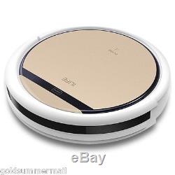 Ilife V5S Pro 2In1 Robotic Vacuum Cleaner Cordless Dry Wet Sweeping Gold US Plug