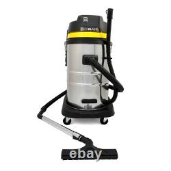 Industrial Vacuum Cleaner 60L Wet & Dry Commercial Wood Chip Hoover HEPA