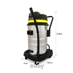 Industrial Vacuum Cleaner 60L Wet & Dry Commercial Wood Chip Hoover HEPA