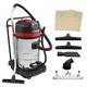 Industrial Vacuum Cleaner 80L Wet & Dry 3000W Stainless Steel Commercial Hoover