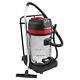 Industrial Vacuum Cleaner Wet & Dry Powerful Stainless Steel 80L 3000W A3136